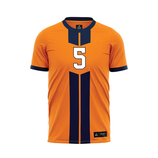 UTEP - NCAA Women's Soccer : Lauren Varela - Orange Soccer Jersey-0