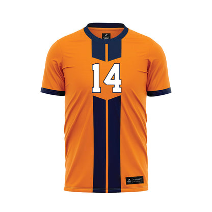 UTEP - NCAA Women's Soccer : Avery Easley - Orange Soccer Jersey-0