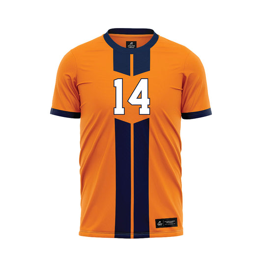 UTEP - NCAA Women's Soccer : Avery Easley - Orange Soccer Jersey-0