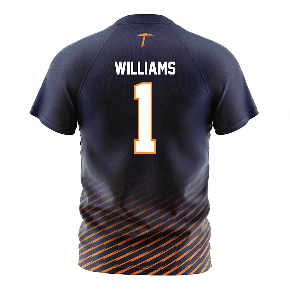 UTEP - NCAA Women's Soccer : Sydney Williams - Blue Soccer Jersey