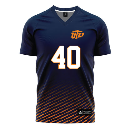 UTEP - NCAA Women's Soccer : Danica Guzman - Blue Soccer Jersey