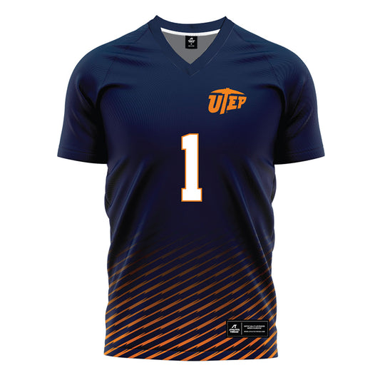 UTEP - NCAA Women's Soccer : Sydney Williams - Blue Soccer Jersey