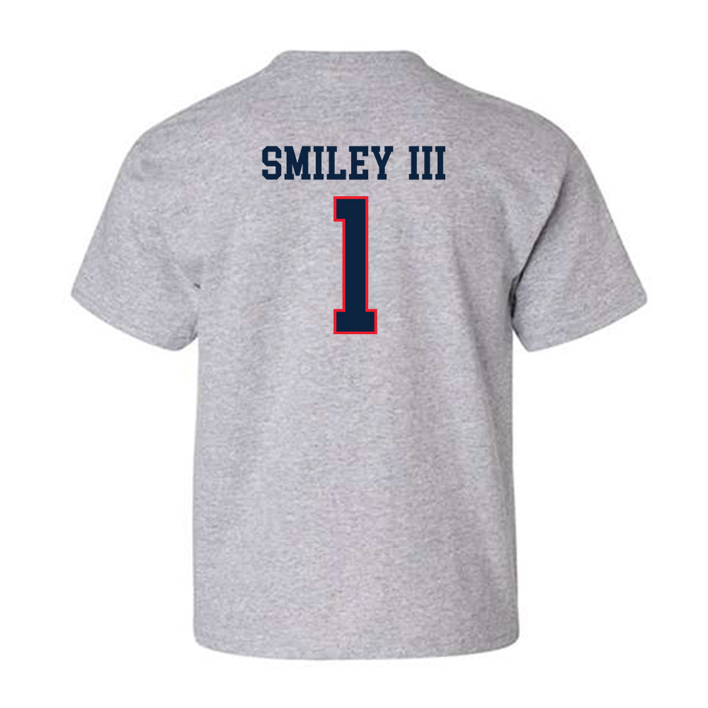 UConn - NCAA Football : Ben Smiley III - Classic Shersey Youth T-Shirt-1