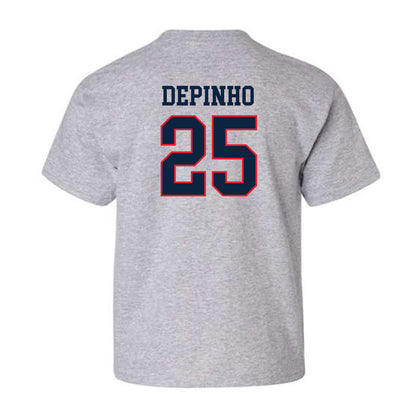 UConn - NCAA Men's Soccer : Mateo DePinho - Classic Shersey Youth T-Shirt