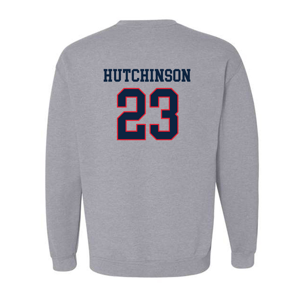 UConn - NCAA Baseball : Sam Hutchinson - Classic Shersey Crewneck Sweatshirt-1
