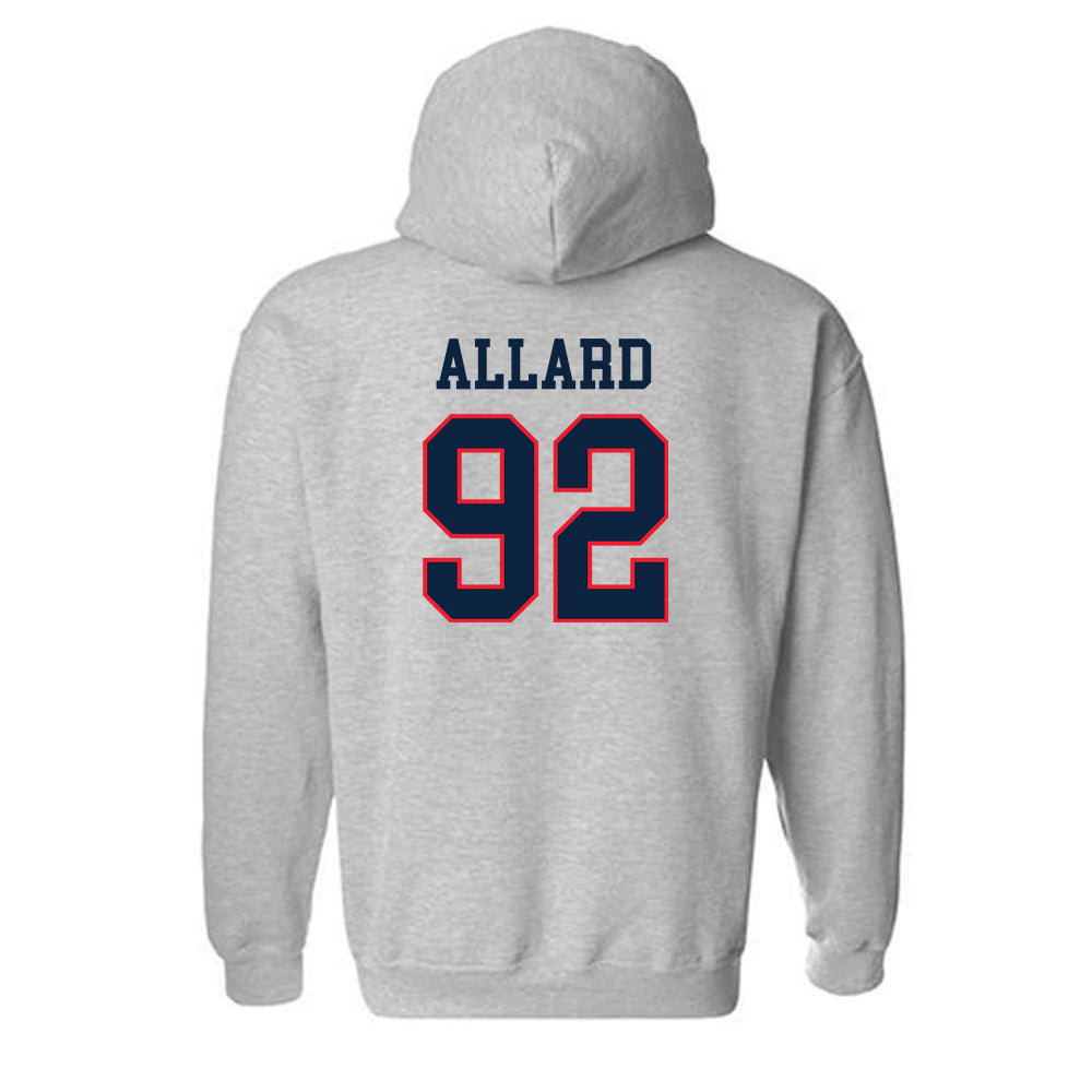 UConn - NCAA Women's Ice Hockey : Ashley Allard - Classic Shersey Hooded Sweatshirt