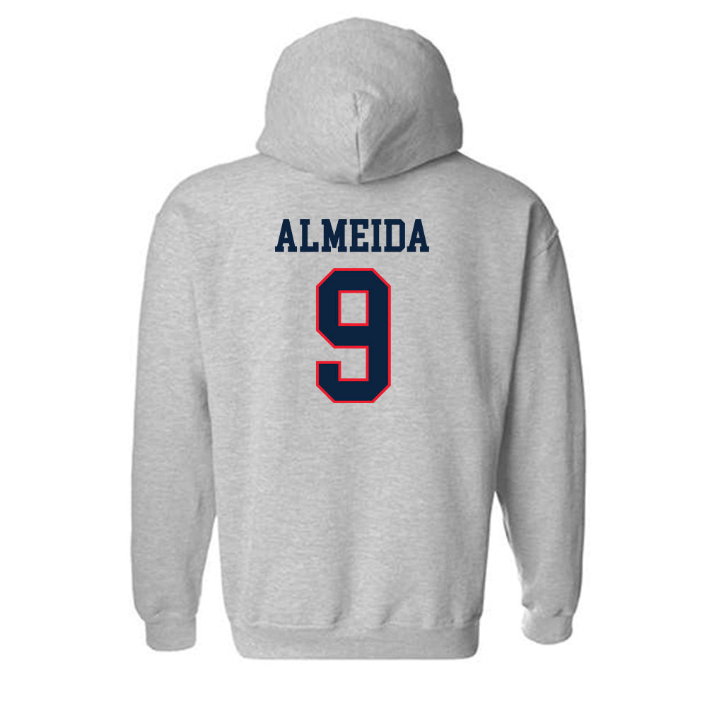 UConn - NCAA Men's Soccer : Lucas Almeida - Classic Shersey Hooded Sweatshirt