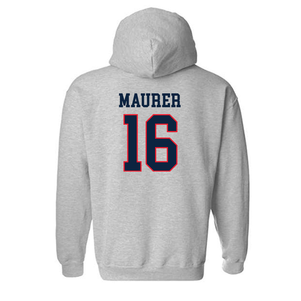UConn - NCAA Women's Lacrosse : Aubrey Maurer - Classic Shersey Hooded Sweatshirt-1