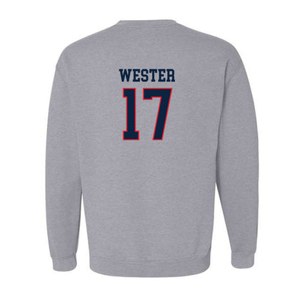 UConn - NCAA Men's Soccer : Edward Wester - Classic Shersey Crewneck Sweatshirt-1