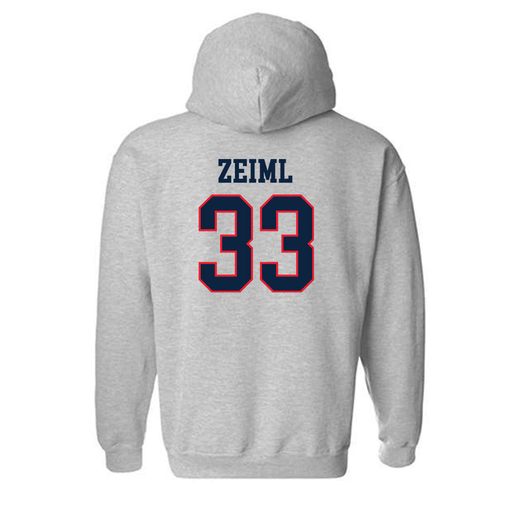 UConn - NCAA Women's Lacrosse : Sofia Zeiml - Classic Shersey Hooded Sweatshirt-1