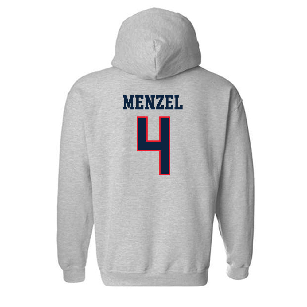 UConn - NCAA Baseball : Evan Menzel - Classic Shersey Hooded Sweatshirt-1
