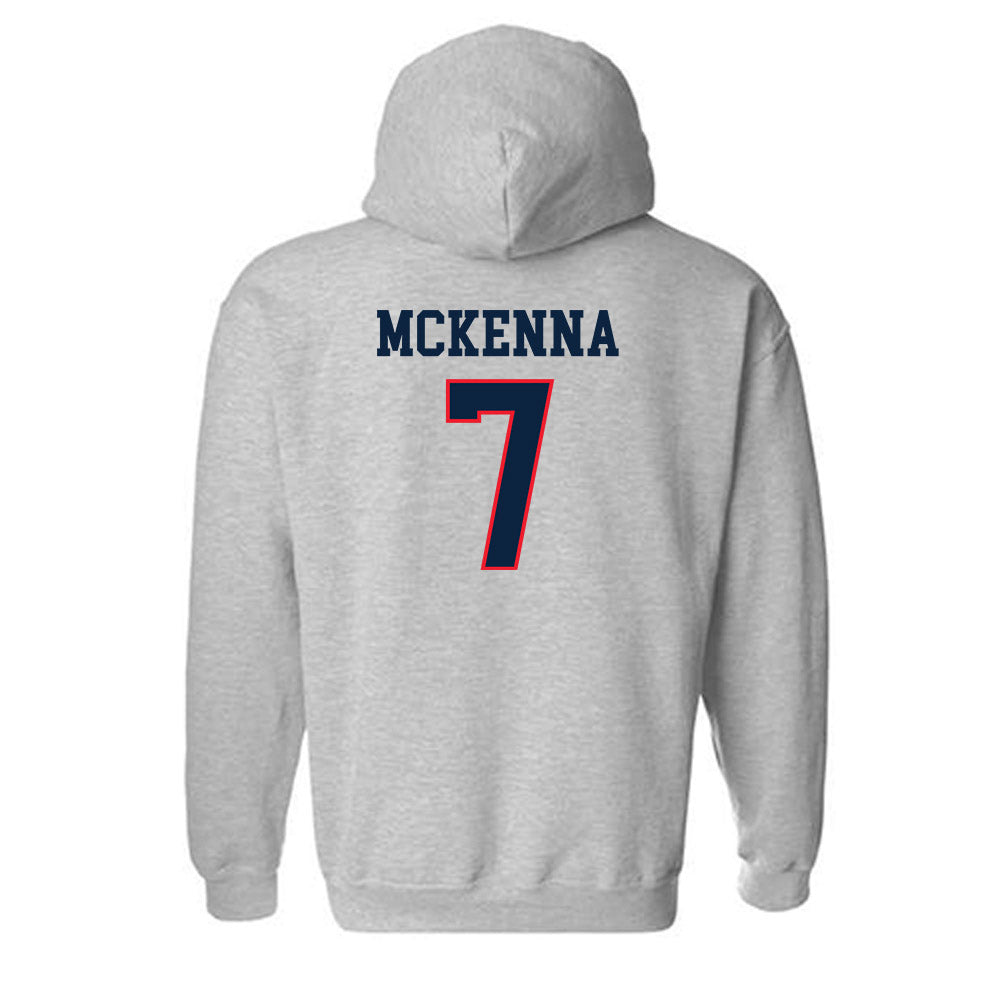 UConn - NCAA Women's Field Hockey : Olivia McKenna - Classic Shersey Hooded Sweatshirt-1