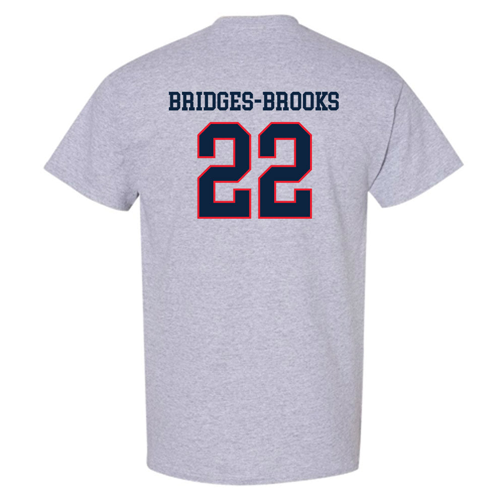 UConn - NCAA Football : Axavier Bridges-Brooks - Classic Shersey T-Shirt-1