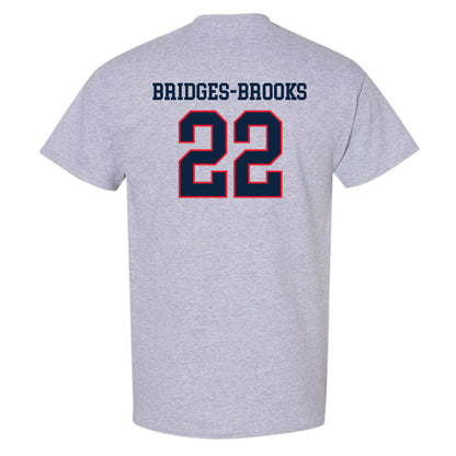 UConn - NCAA Football : Axavier Bridges-Brooks - Classic Shersey T-Shirt-1
