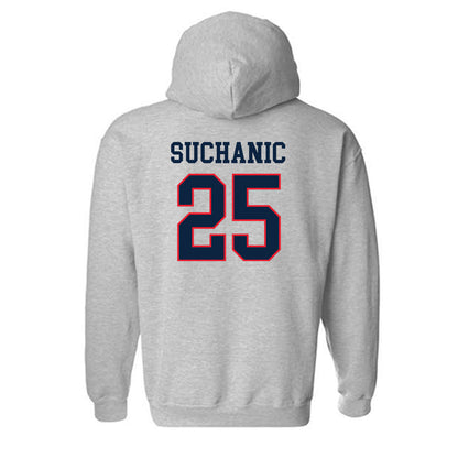 UConn - NCAA Football : Saxton Suchanic - Classic Shersey Hooded Sweatshirt-1