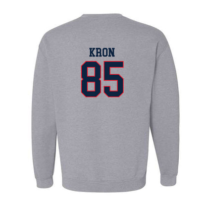 UConn - NCAA Football : Drew Kron - Classic Shersey Crewneck Sweatshirt-1