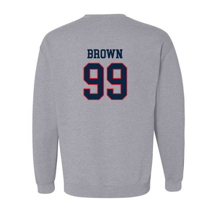 UConn - NCAA Football : Delano Brown - Classic Shersey Crewneck Sweatshirt-1