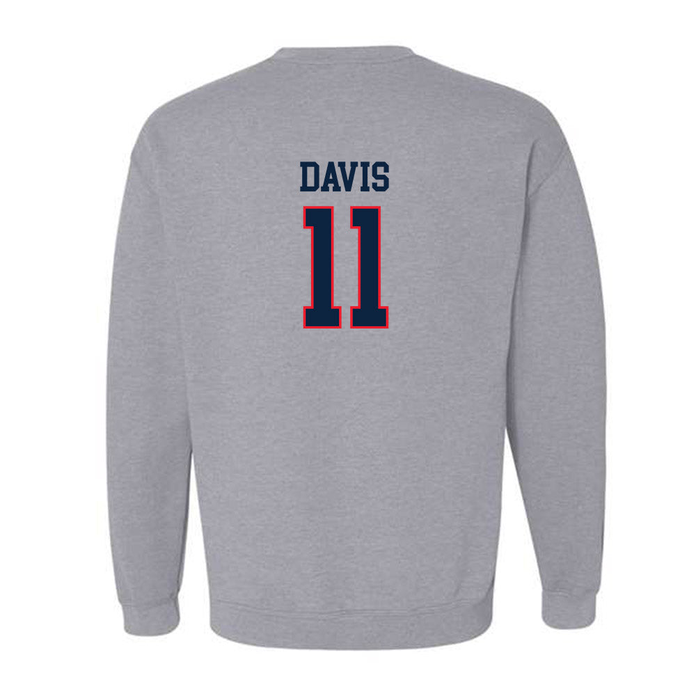 UConn - NCAA Football : Isiah Davis - Classic Shersey Crewneck Sweatshirt