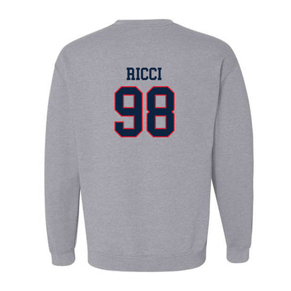 UConn - NCAA Football : Leo Ricci - Classic Shersey Crewneck Sweatshirt-1