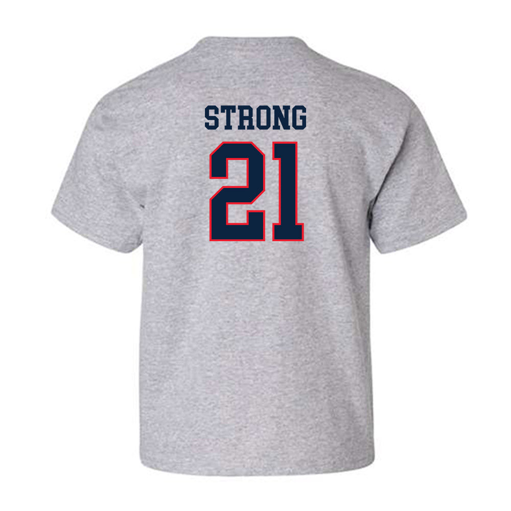 UConn - NCAA Women's Basketball : Sarah Strong - Classic Shersey Youth T-Shirt-1