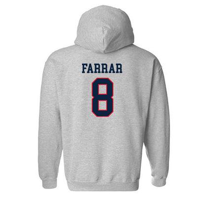 UConn - NCAA Football : Ksaan Farrar - Classic Shersey Hooded Sweatshirt-1