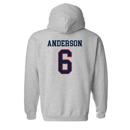 UConn - NCAA Football : Ezeriah Anderson - Classic Shersey Hooded Sweatshirt