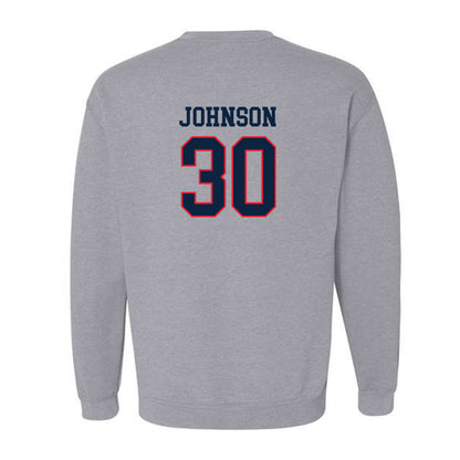 UConn - NCAA Football : Charles Johnson - Classic Shersey Crewneck Sweatshirt-1