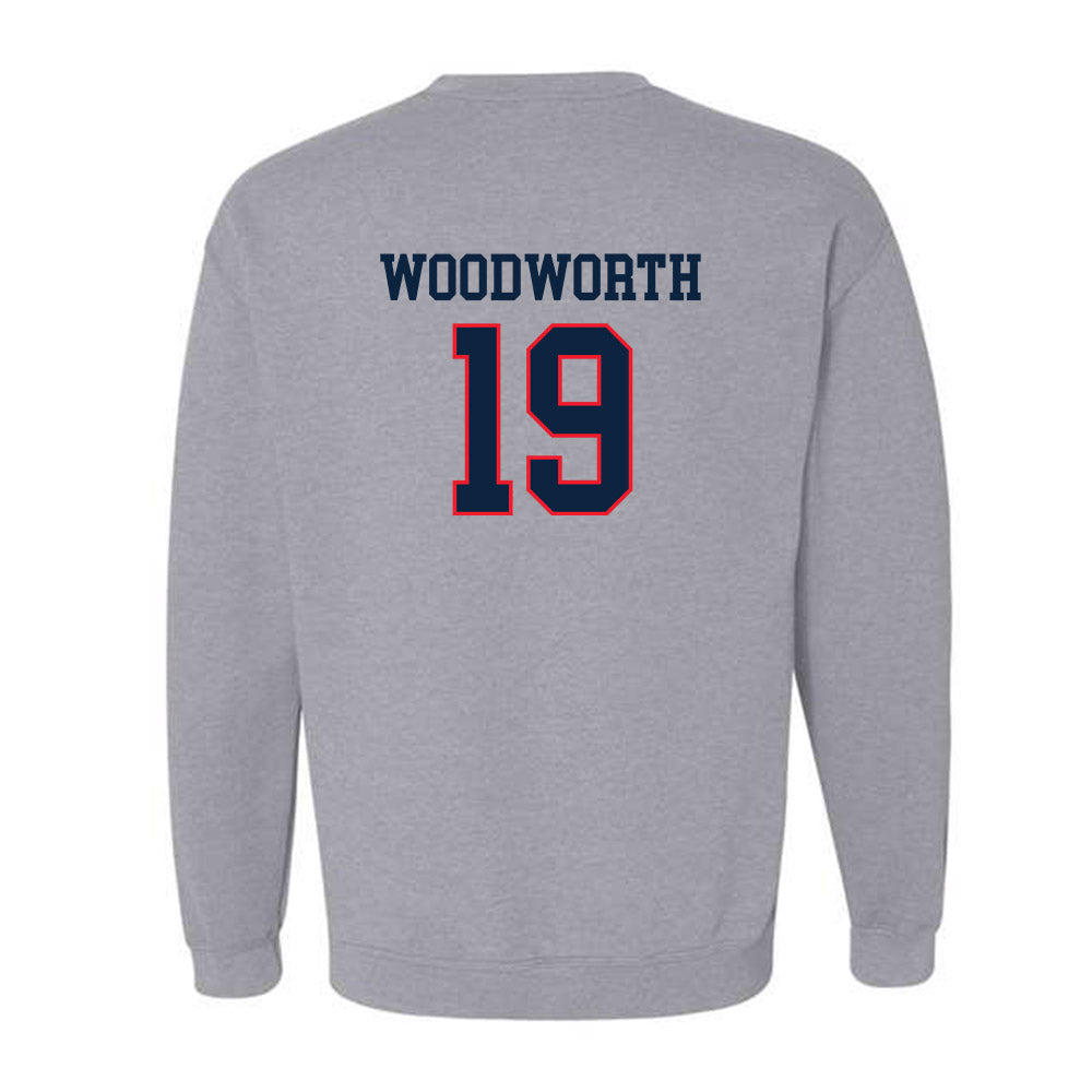 UConn - NCAA Women's Ice Hockey : Megan Woodworth - Classic Shersey Crewneck Sweatshirt