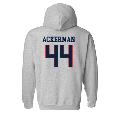 UConn - NCAA Football : Cooper Ackerman - Classic Shersey Hooded Sweatshirt-1