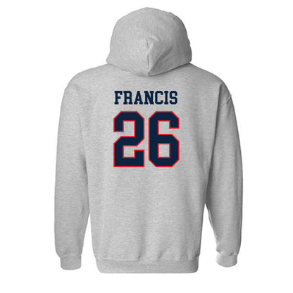 UConn - NCAA Men's Soccer : Sebastian Francis - Classic Shersey Hooded Sweatshirt-1