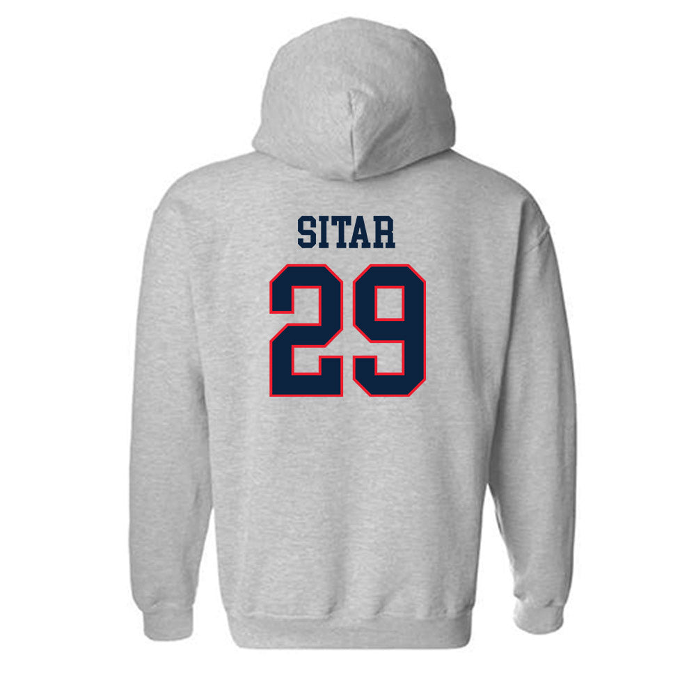 UConn - NCAA Women's Ice Hockey : Filip Sitar - Classic Shersey Hooded Sweatshirt