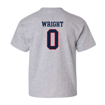 UConn - NCAA Football : Jordan Wright - Classic Shersey Youth T-Shirt