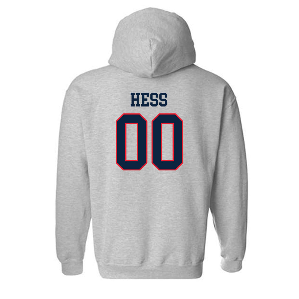 UConn - NCAA Men's Soccer : Justin Hess - Classic Shersey Hooded Sweatshirt