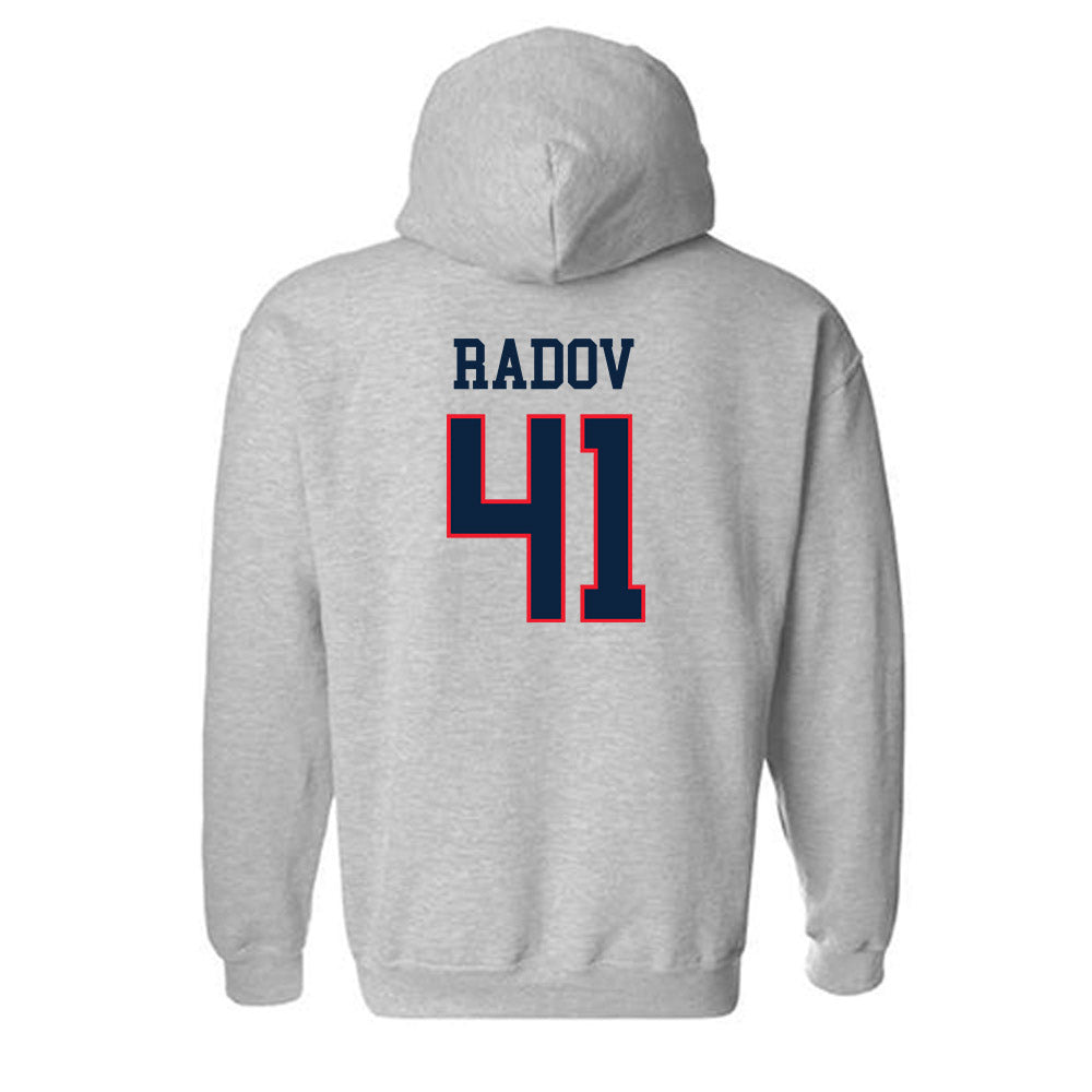 UConn - NCAA Women's Rowing : Eva Radov - Classic Shersey Hooded Sweatshirt-1