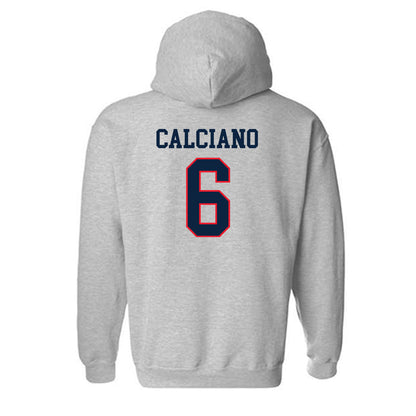 UConn - NCAA Softball : Ava Calciano - Classic Shersey Hooded Sweatshirt-1