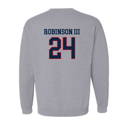 UConn - NCAA Football : Michael Robinson III - Classic Shersey Crewneck Sweatshirt-1