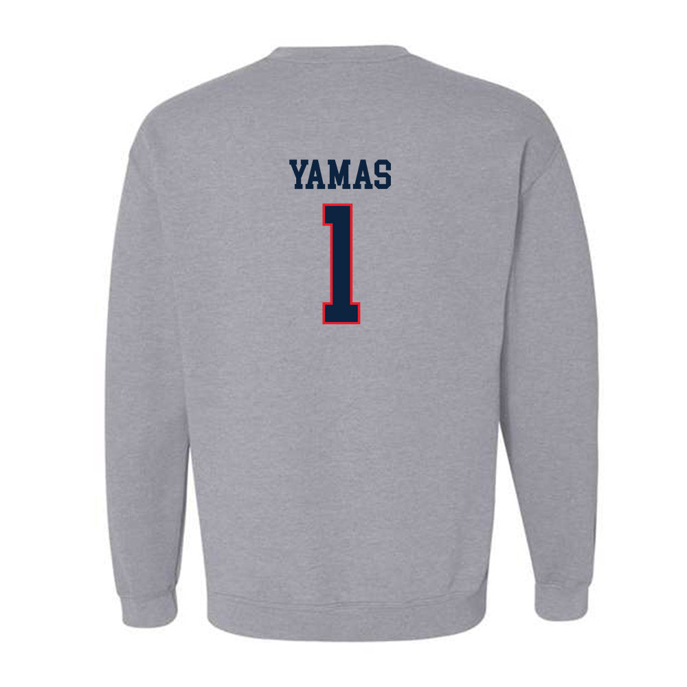 UConn - NCAA Women's Soccer : Ava Yamas - Classic Shersey Crewneck Sweatshirt-1