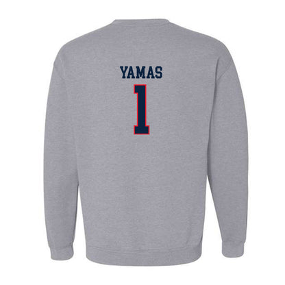 UConn - NCAA Women's Soccer : Ava Yamas - Classic Shersey Crewneck Sweatshirt-1