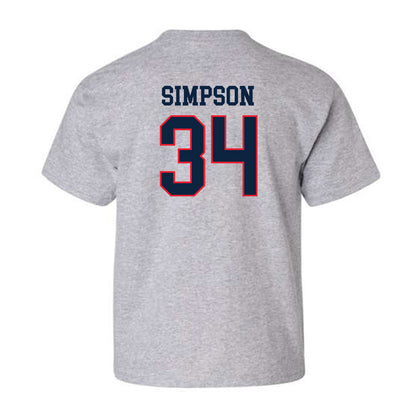 UConn - NCAA Men's Ice Hockey : Owen Simpson - Classic Shersey Youth T-Shirt