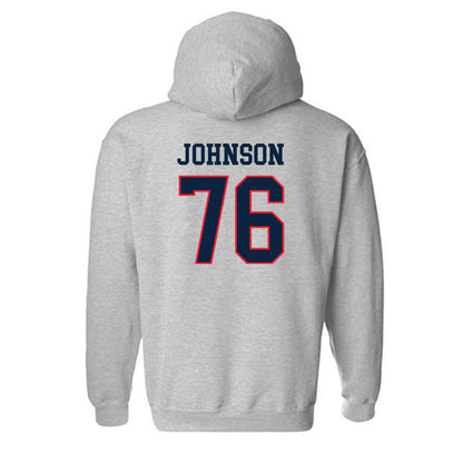 UConn - NCAA Football : Toriyan Johnson - Classic Shersey Hooded Sweatshirt