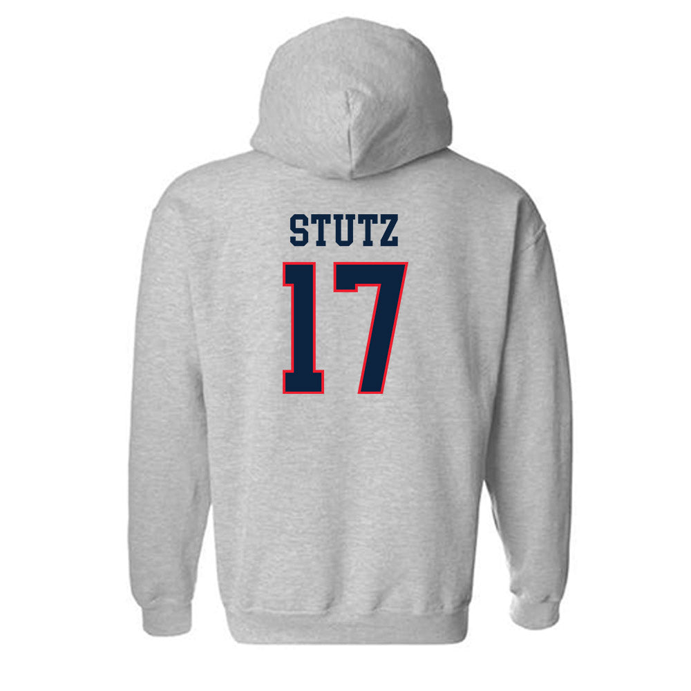 UConn - NCAA Football : Connor Stutz - Classic Shersey Hooded Sweatshirt