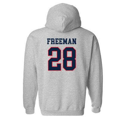 UConn - NCAA Football : Christopher Freeman - Classic Shersey Hooded Sweatshirt