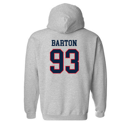 UConn - NCAA Football : Jack Barton - Classic Shersey Hooded Sweatshirt