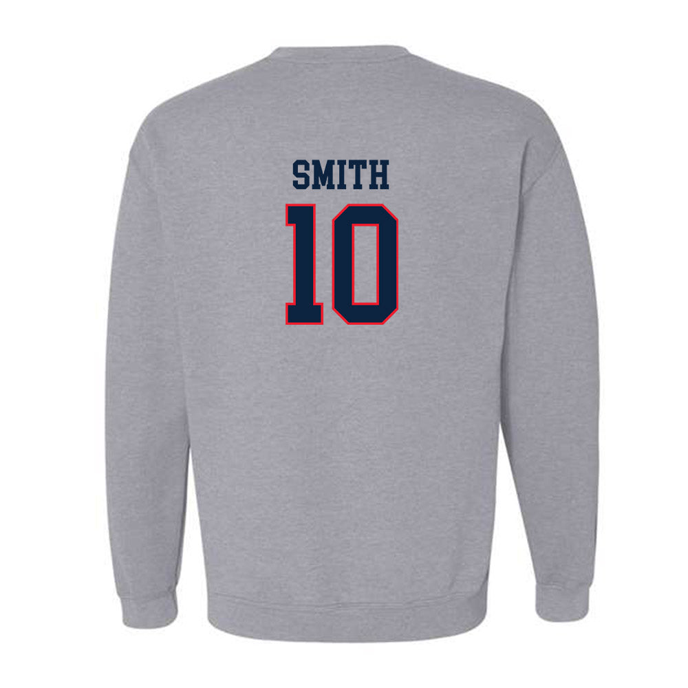 UConn - NCAA Football : Caleb Smith - Classic Shersey Crewneck Sweatshirt-1