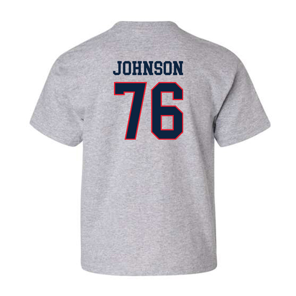 UConn - NCAA Football : Toriyan Johnson - Classic Shersey Youth T-Shirt