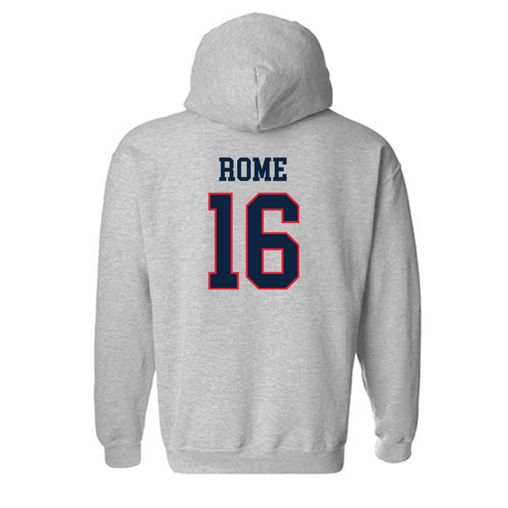 UConn - NCAA Women's Volleyball : Audrey Rome - Classic Shersey Hooded Sweatshirt