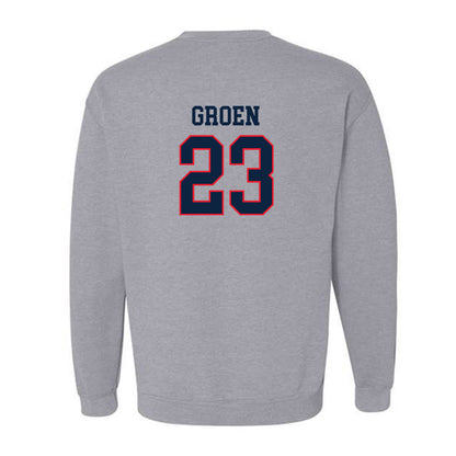 UConn - NCAA Baseball : Carter Groen - Classic Shersey Crewneck Sweatshirt-1