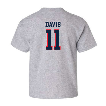 UConn - NCAA Football : Isiah Davis - Classic Shersey Youth T-Shirt