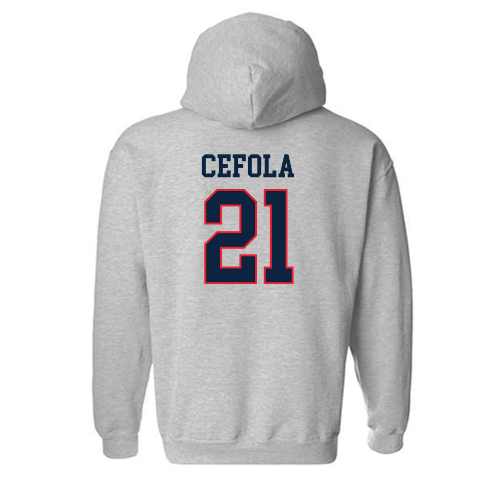 UConn - NCAA Softball : Bella Cefola - Classic Shersey Hooded Sweatshirt-1