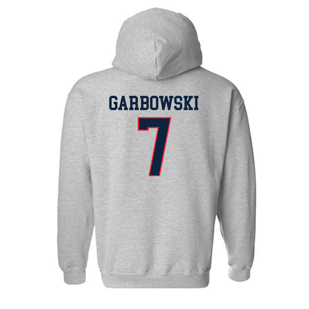 UConn - NCAA Women's Lacrosse : Kaitlyn Garbowski - Classic Shersey Hooded Sweatshirt-1